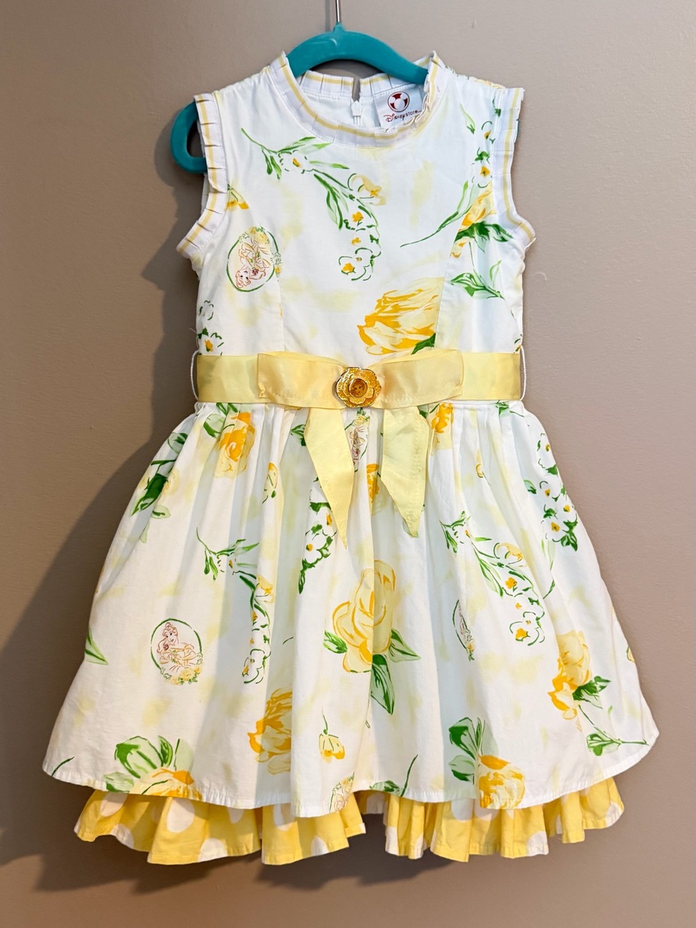 Official Disney Store "Beauty and the Beast" Belle Princess Party Dress - Size 5